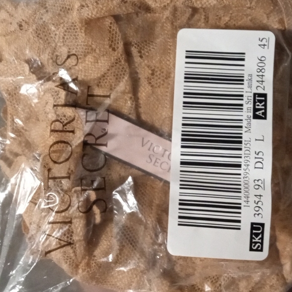 Victoria Secret -Cream Lace Hiphugger-Large - Picture 2 of 2